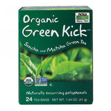 Now Foods, Green Kick Tea Bags, 24 each