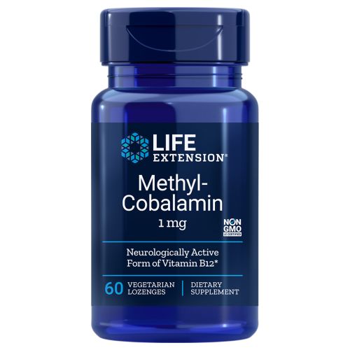 Methylcobalamin Dissolve In Mouth Lozenges 60 loz By Life Extension