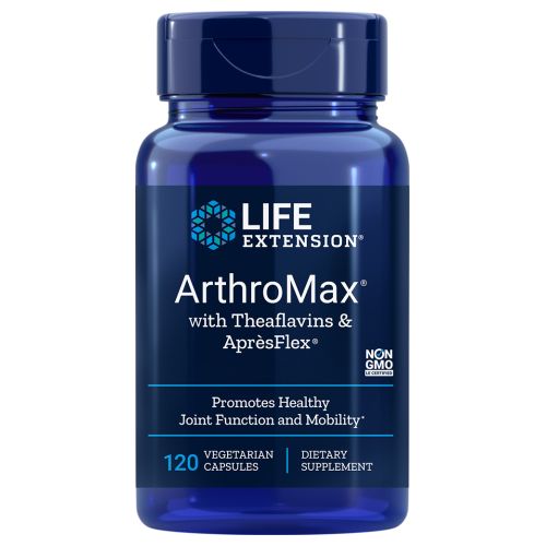 ArthroMax Advanced with UC-II and ApresFlex 120 Vcaps By Life Extension