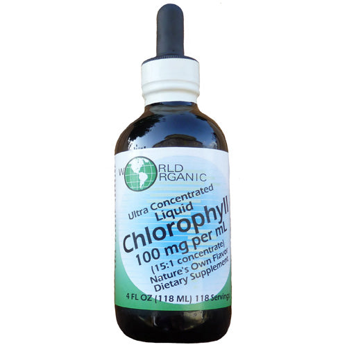 World Organics, Ultra Concentrated Liquid Chlorophyll, 4 OZ