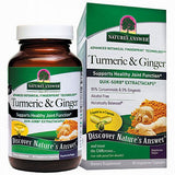 Turmeric and Ginger 90 Veg Caps By Nature's Answer