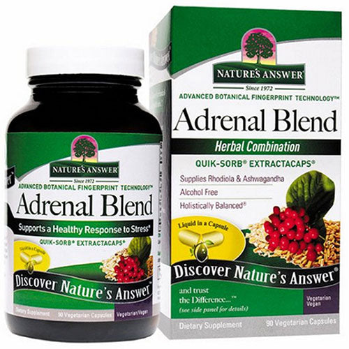 Nature's Answer, Adrenal Blend, 90 Veg Caps