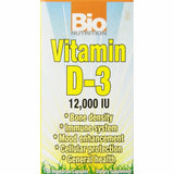 Vitamin D-3 12000IU 50 VEG CAPS By Bio Nutrition Inc