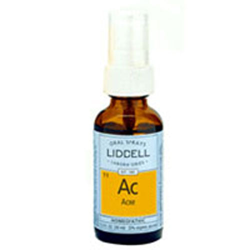 Acne Homeopathic Oral Spray 1 OZ By Liddell Laboratories