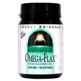 Cold-Pressed Omega-Flax Fresh Flax Seed Oil 90 SOFT GELS By Source Naturals