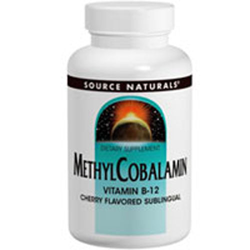Methylcobalamin Fast Melt 30 TABS By Source Naturals