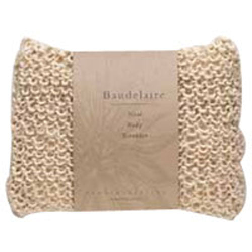 Sisal Body Scrubber 1 COUNT By Baudelaire