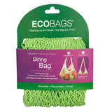 Clasic String Bag Tote Handle Lime Each By Eco Bags