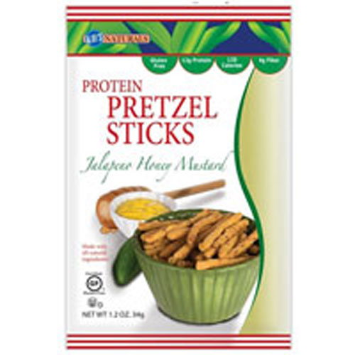 Better Balance Pretzel Sticks Jalapeno Honey Mustard 1.2 oz  By Kay's Naturals