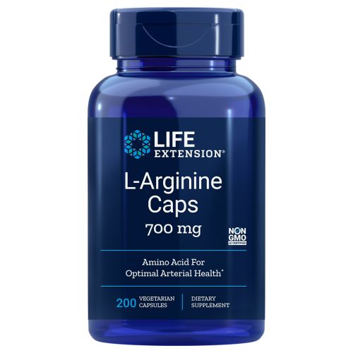 Life Extension, L-Arginine, 700 mg, 200 vcaps