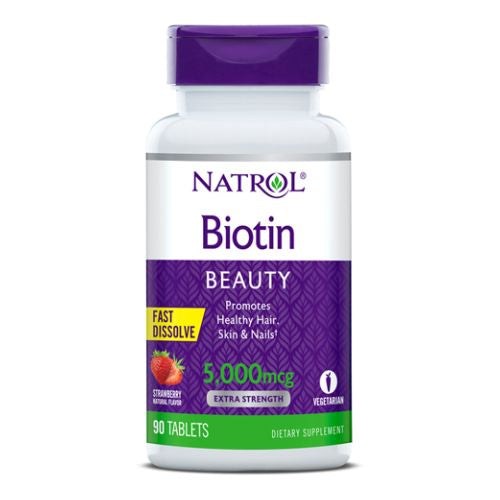Biotin Fast Dissolve 90 TABS By Natrol