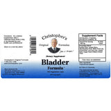 Dr. Christophers Formulas, Bladder Formula, 475 mg, 100 vcaps