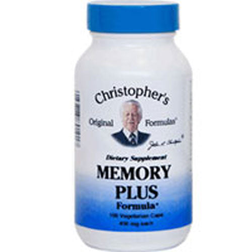 Memory Plus Formula 100 vcaps By Dr. Christophers Formulas
