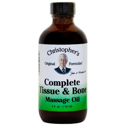 Dr. Christophers Formulas, Complete Tissue and Bone Massage Oil, 4 Oz