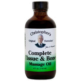 Dr. Christophers Formulas, Complete Tissue and Bone Massage Oil, 4 Oz