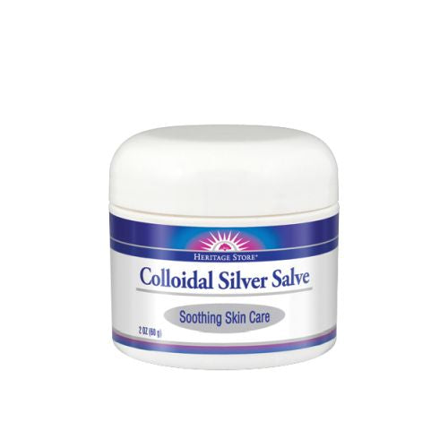 Colloidal Silver Salve 2 oz By Heritage Store