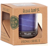 Aloha Bay, Feng Shui Palm Wax Jar Candle, Water Wealth 2.5 oz