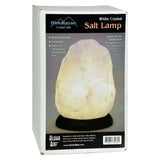 Himalayan Salt Crystal Lamp 8 inches White Small 1 CT By Aloha Bay