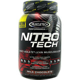 Nitro Tech Performance Series Whey Isolate Milk Chocolate 2 lbs by Muscletech