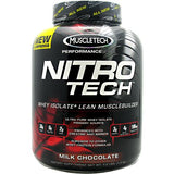 Nitro Tech Performance Series Whey Isolate Milk Chocolate 4 lbs by Muscletech