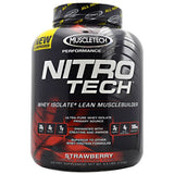 Nitro Tech Performance Series Whey Isolate Strawberry 4 lbs by Muscletech