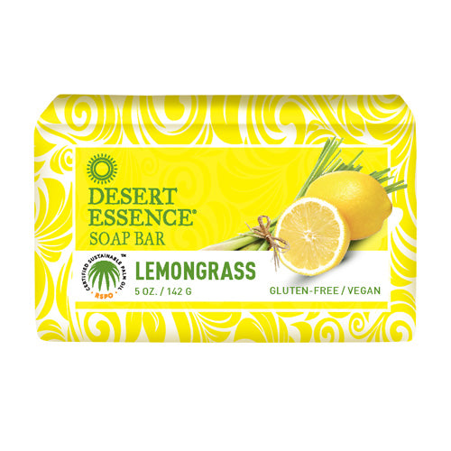 Lemongrass Bar Soap 5 Oz By Desert Essence