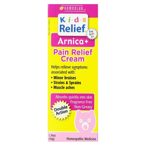 Kids Relief Arnica Plus Pain Relief Cream 1.76 OZ By Homeolab