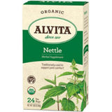 Organic Herbal Tea Nettle Leaf 24 BAGS By Alvita Teas
