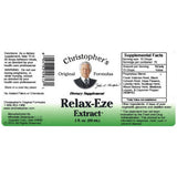 Dr. Christophers Formulas, Relax-Eze Extract, 2 OZ