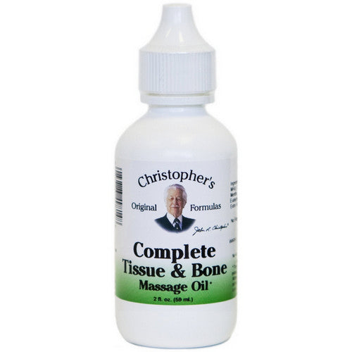 Dr. Christophers Formulas, Complete Tissue and Bone Massage Oil, 2 OZ