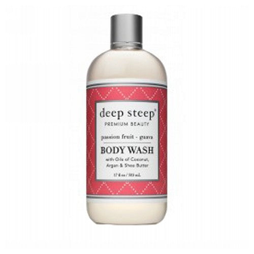Body Wash Passion Fruit Guava 17 OZ By Deep Steep