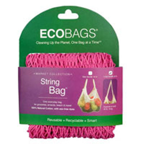 String Bag Long Handle Natural Cotton Celery Seed 1 BAG By Eco Bags