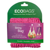 String Bag Long Handle Natural Cotton Natural 1 BAG By Eco Bags