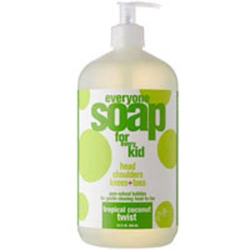 EO Products, Everyone Soap For Kids, Tropical Coconut Twist 32 OZ