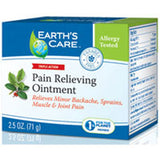 Earth's Care, Pain Relieving Ointment 100% Natural, 2.5 OZ