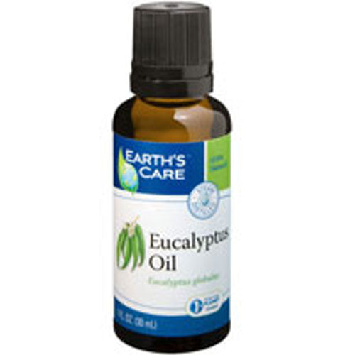 Eucalyptus Oil 100% Pure and Natural 1 OZ By Earth's Care