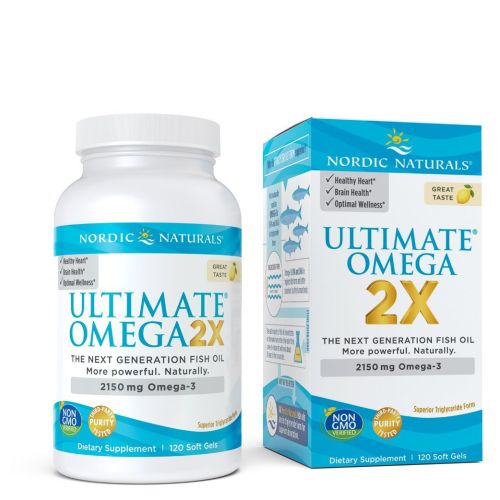Ultimate Omega 2X 120 Count by Nordic Naturals