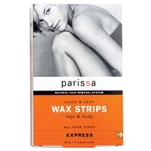 Wax Strips Legs and Body 40 count By Parissa