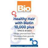 Bio Nutrition Inc, Healthy Hair with Biotin, 60 vcaps