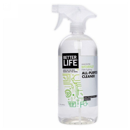 Better Life, Natural All Purpose Cleaner What-Ever, Unscented 32 oz