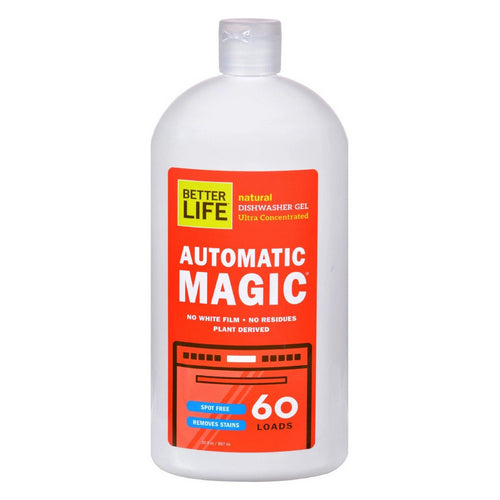 Better Life, Natural Dishwasher Gel (ultra - concentrated) Automatic Magic, 30 oz