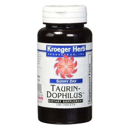 Kroeger Herb, Taurin Dophilus, 100 Tabs