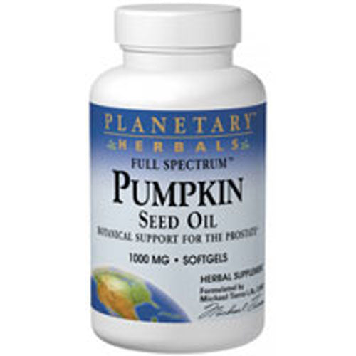 Full Spectrum Pumpkin Seed Oil 180 softgels By Planetary Herbals