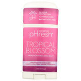 Tropical Blossom Prebiotic Natural Deodorant 2.25 Oz By Honestly pHresh