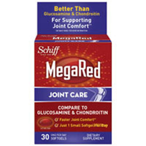 Mega Red Joint 30 Soft gels By Schiff/Bio Foods
