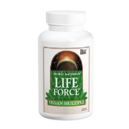 Life Force Vegan Multiple 120 Tabs By Source Naturals