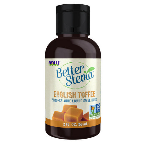 Better Stevia English Toffee 2 Oz By Now Foods