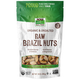 Now Foods, Organic Brazil Nuts, Unsalted 10 Oz