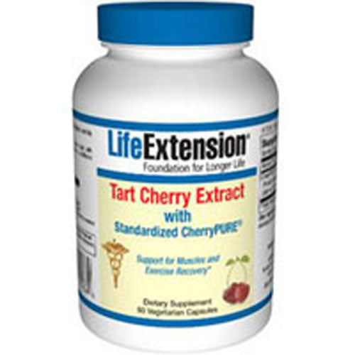 Life Extension, Tart Cherry Extract with Standardized Cherrypure, 60 Caps