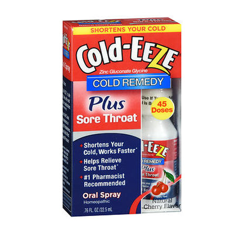 Cold-Eeze, Cold-Eeze Oral Spray, Cherry Flavor 0.76 oz